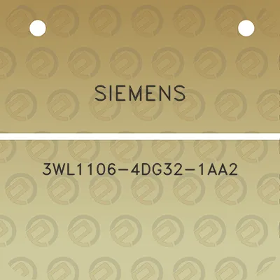 siemens-3wl1106-4dg32-1aa2