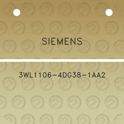 siemens-3wl1106-4dg38-1aa2