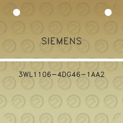 siemens-3wl1106-4dg46-1aa2