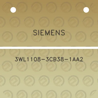 siemens-3wl1108-3cb38-1aa2