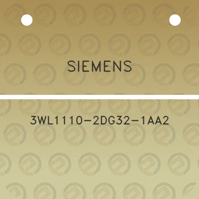 siemens-3wl1110-2dg32-1aa2