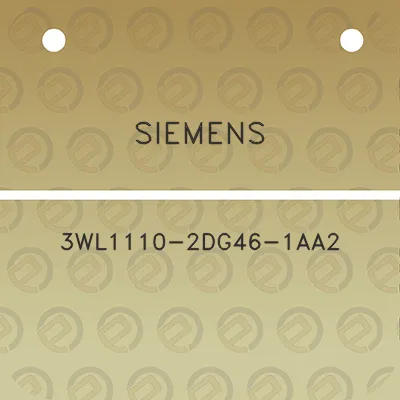 siemens-3wl1110-2dg46-1aa2