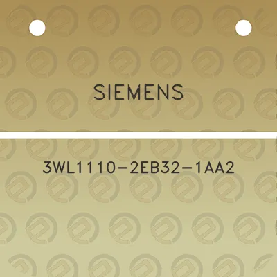 siemens-3wl1110-2eb32-1aa2