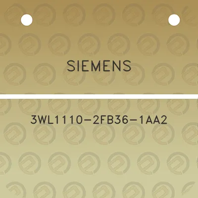 siemens-3wl1110-2fb36-1aa2