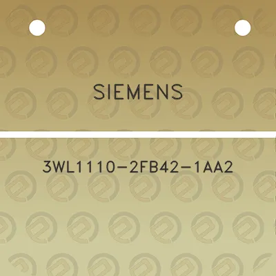 siemens-3wl1110-2fb42-1aa2