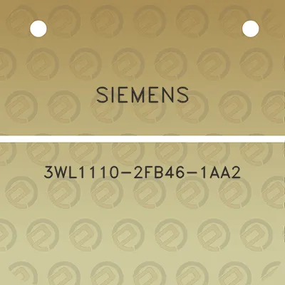 siemens-3wl1110-2fb46-1aa2