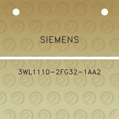 siemens-3wl1110-2fg32-1aa2