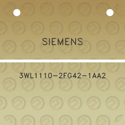 siemens-3wl1110-2fg42-1aa2