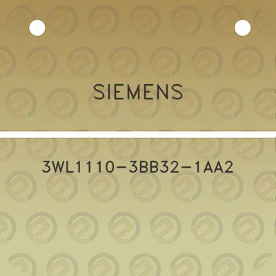 siemens-3wl1110-3bb32-1aa2