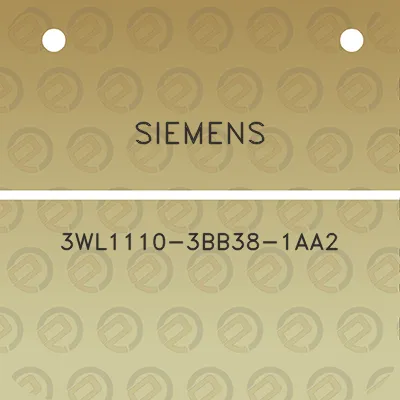 siemens-3wl1110-3bb38-1aa2