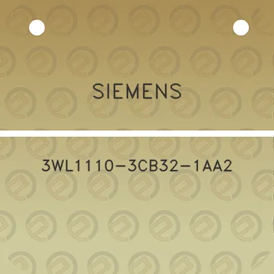 siemens-3wl1110-3cb32-1aa2