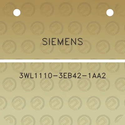 siemens-3wl1110-3eb42-1aa2