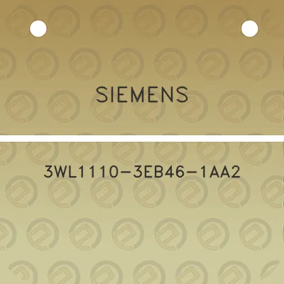 siemens-3wl1110-3eb46-1aa2