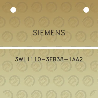 siemens-3wl1110-3fb38-1aa2