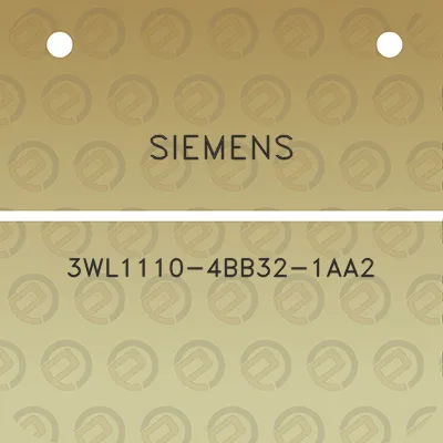 siemens-3wl1110-4bb32-1aa2