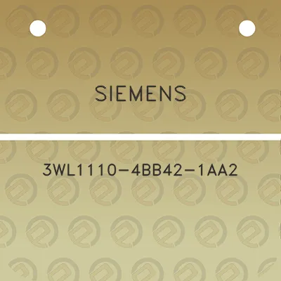 siemens-3wl1110-4bb42-1aa2