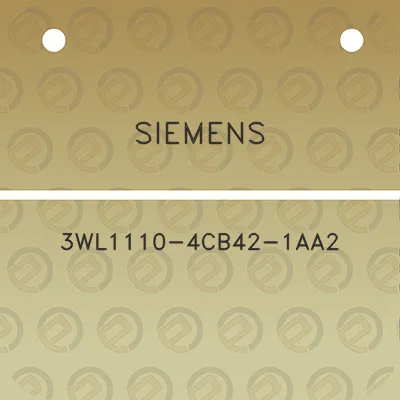 siemens-3wl1110-4cb42-1aa2