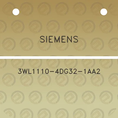 siemens-3wl1110-4dg32-1aa2