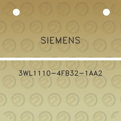 siemens-3wl1110-4fb32-1aa2