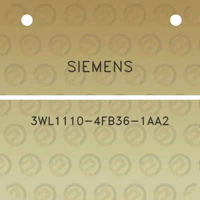 siemens-3wl1110-4fb36-1aa2