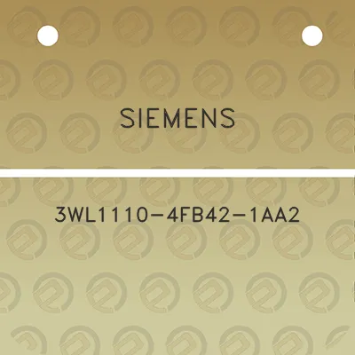 siemens-3wl1110-4fb42-1aa2