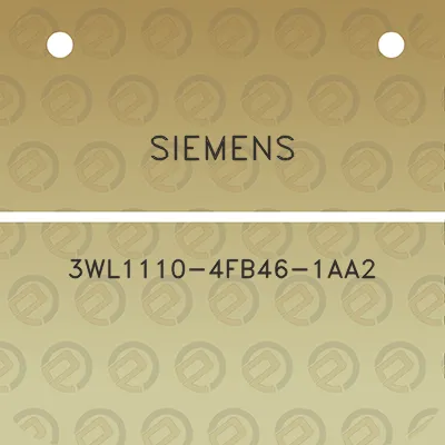 siemens-3wl1110-4fb46-1aa2