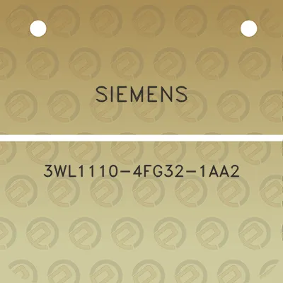 siemens-3wl1110-4fg32-1aa2