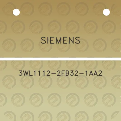 siemens-3wl1112-2fb32-1aa2