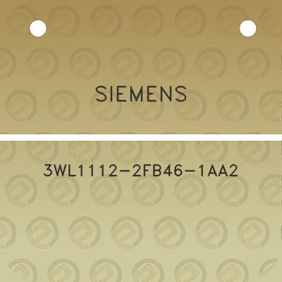 siemens-3wl1112-2fb46-1aa2