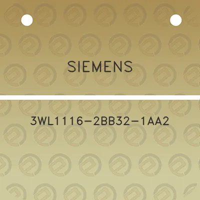 siemens-3wl1116-2bb32-1aa2