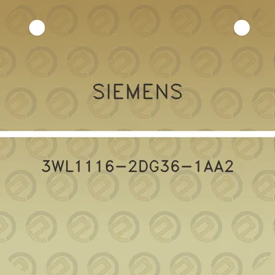 siemens-3wl1116-2dg36-1aa2