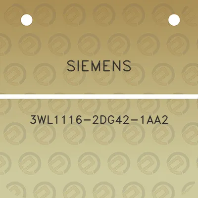 siemens-3wl1116-2dg42-1aa2