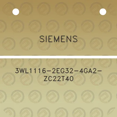 siemens-3wl1116-2eg32-4ga2-zc22t40