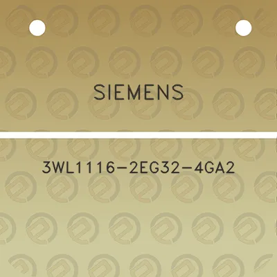 siemens-3wl1116-2eg32-4ga2