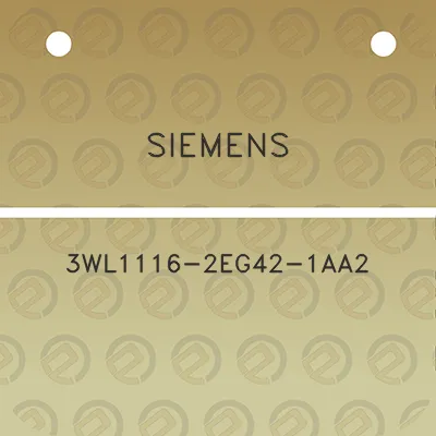 siemens-3wl1116-2eg42-1aa2