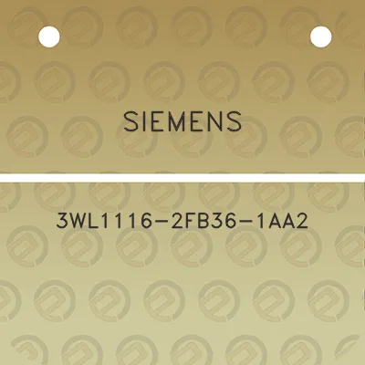 siemens-3wl1116-2fb36-1aa2