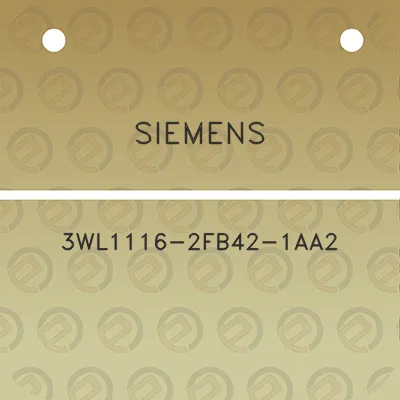 siemens-3wl1116-2fb42-1aa2