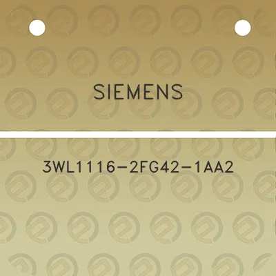 siemens-3wl1116-2fg42-1aa2