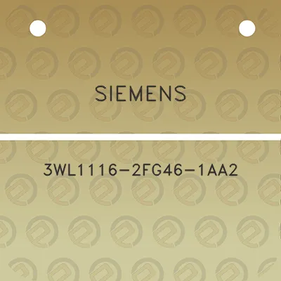 siemens-3wl1116-2fg46-1aa2