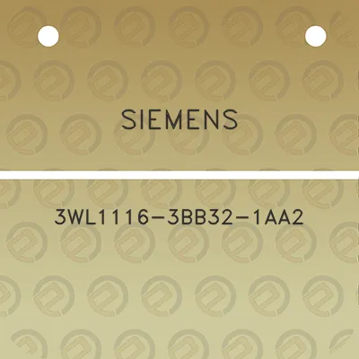 siemens-3wl1116-3bb32-1aa2