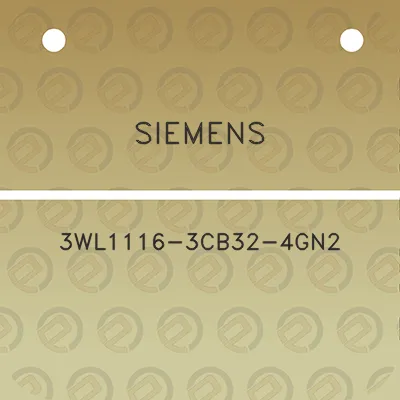 siemens-3wl1116-3cb32-4gn2