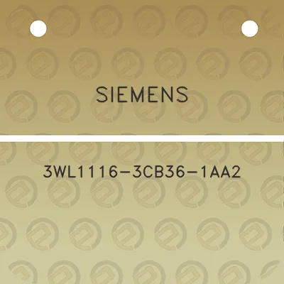 siemens-3wl1116-3cb36-1aa2