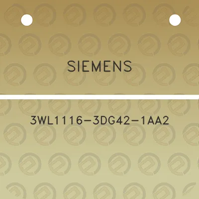 siemens-3wl1116-3dg42-1aa2