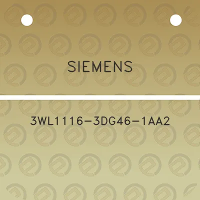 siemens-3wl1116-3dg46-1aa2