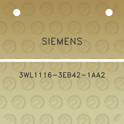 siemens-3wl1116-3eb42-1aa2