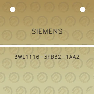 siemens-3wl1116-3fb32-1aa2