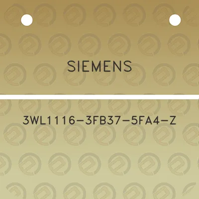 siemens-3wl1116-3fb37-5fa4-z