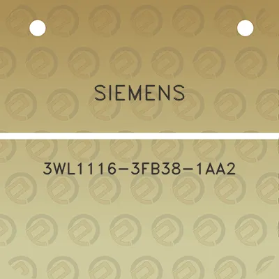 siemens-3wl1116-3fb38-1aa2