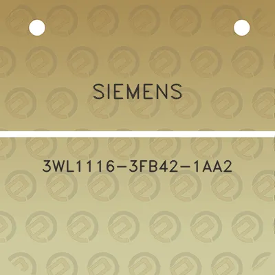 siemens-3wl1116-3fb42-1aa2