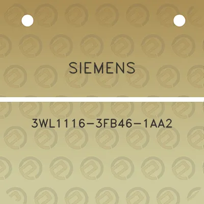 siemens-3wl1116-3fb46-1aa2